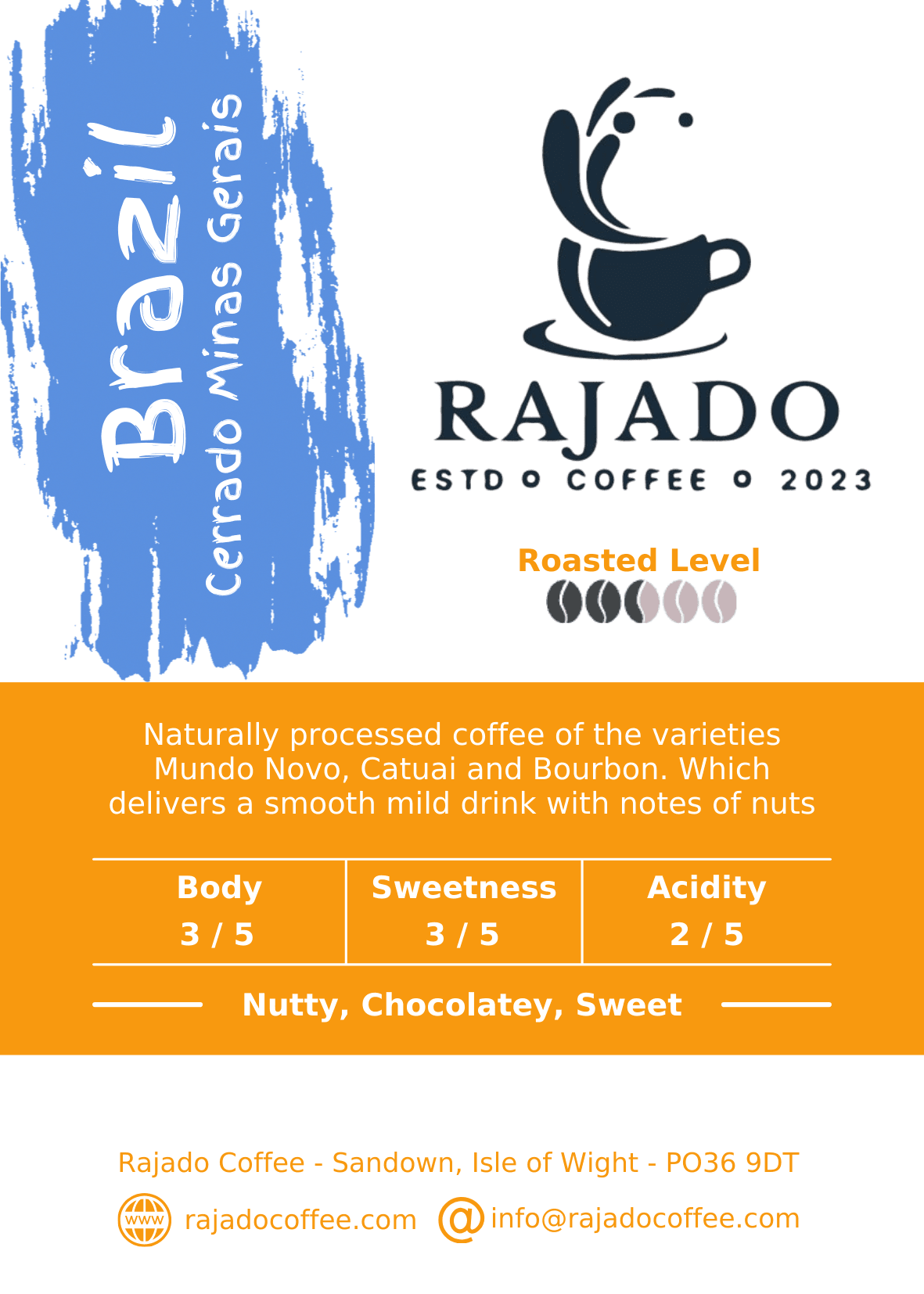 brazil - rajado coffee