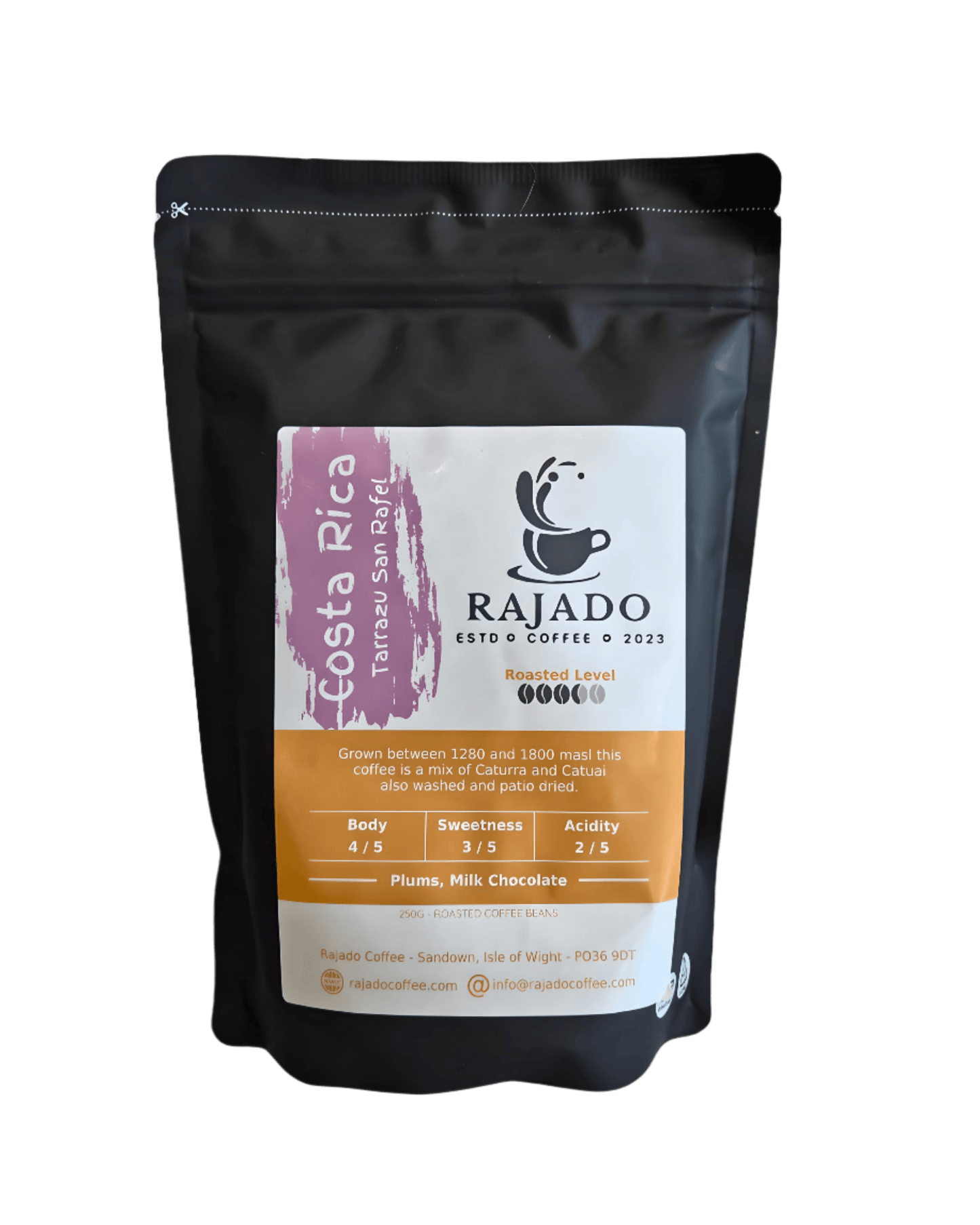 costa rican tarrazu (signature blend) - rajado coffee