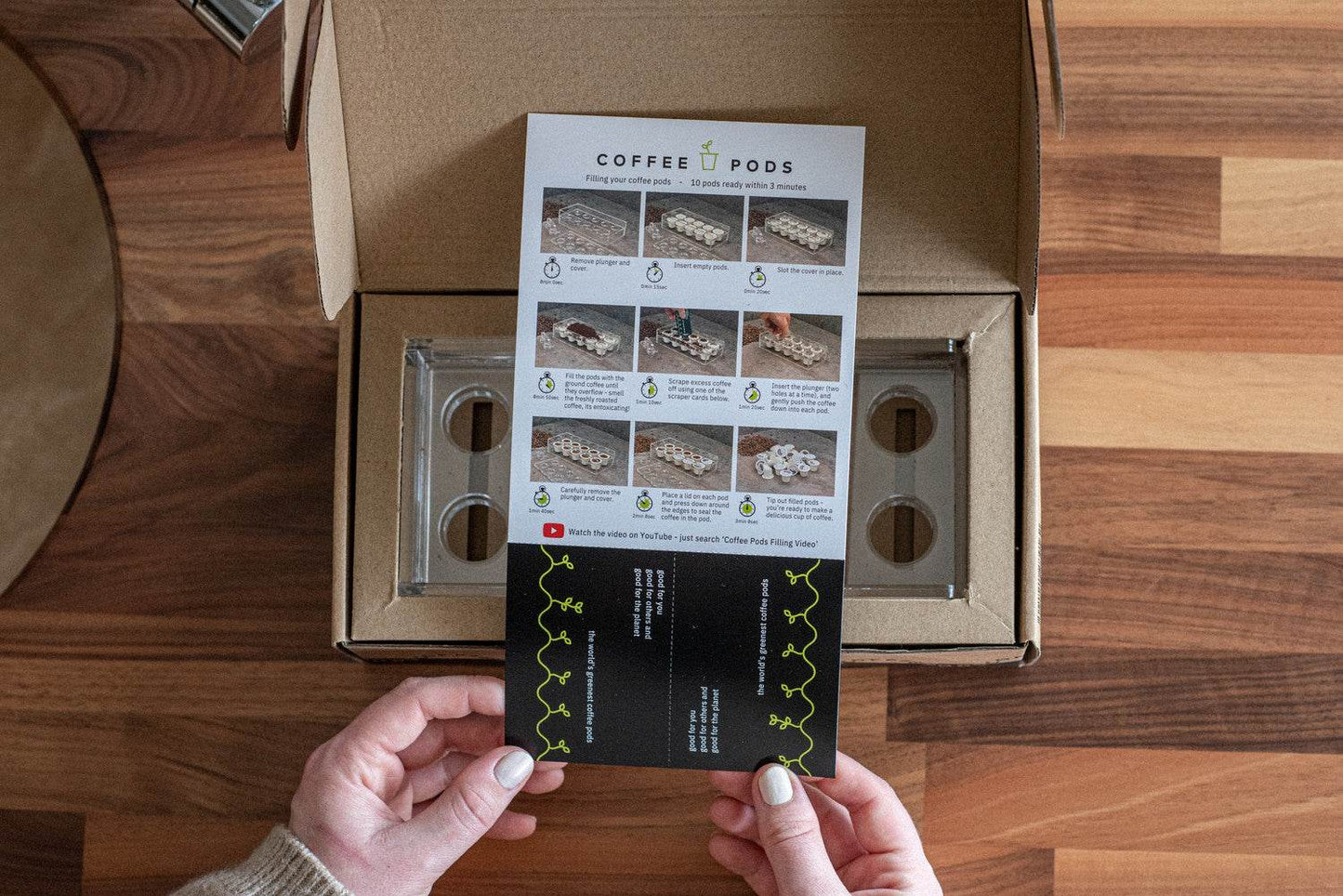 home-compostable coffee pods - starter pack - rajado coffee