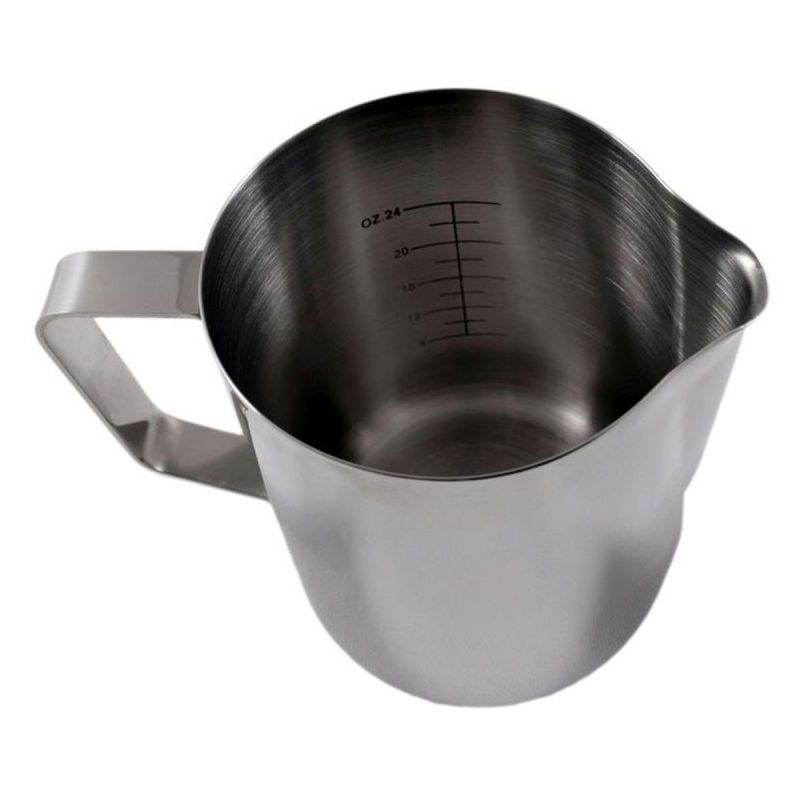 milk jug (with etched measurements) - rajado coffee