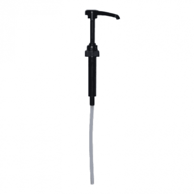 syrup pump for simply syrups - 8ml portion (black) - rajado coffee