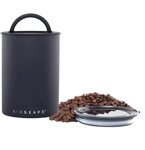 Black Airscape Coffee Storage Container 500g - Rajado Coffee