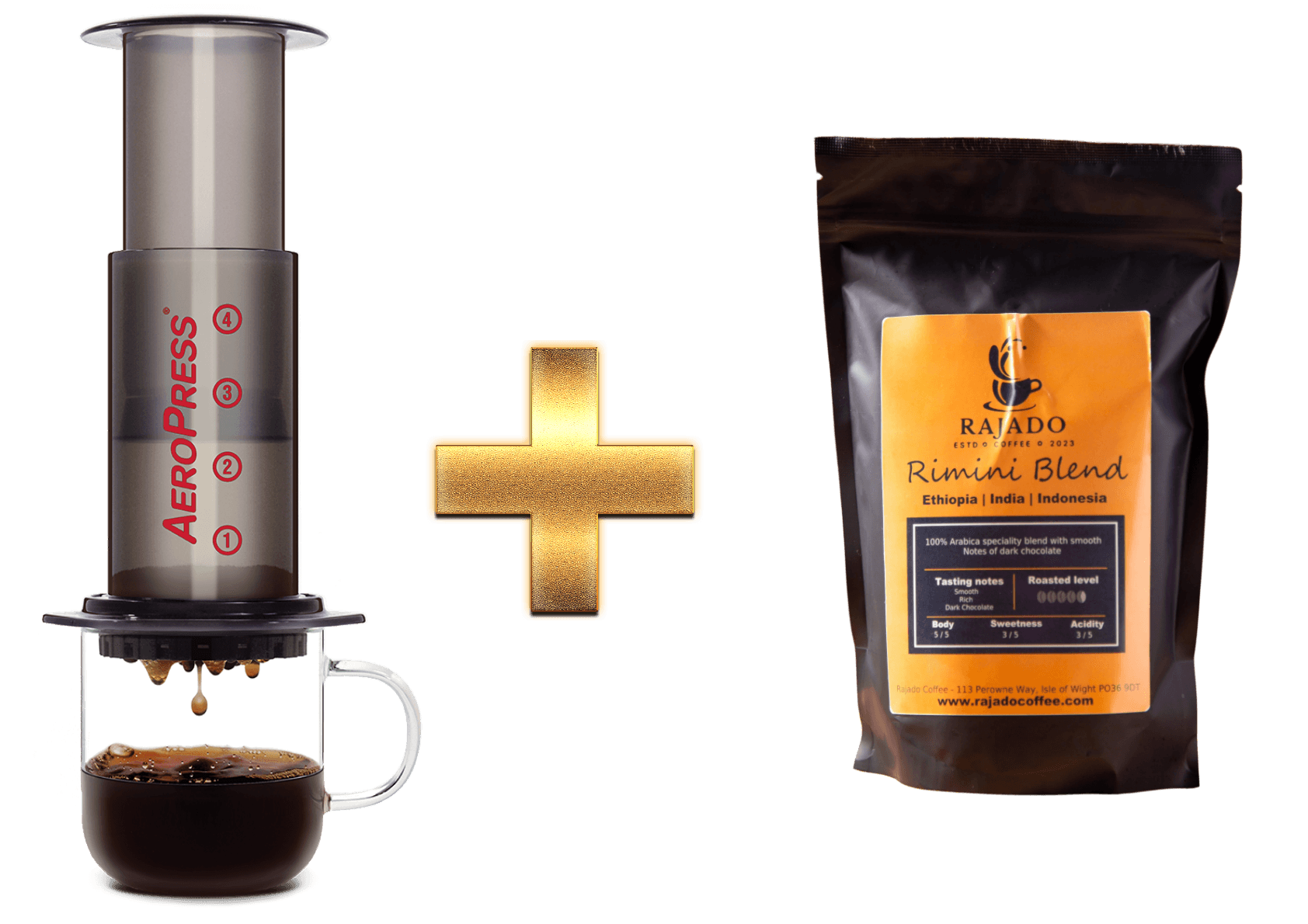 AeroPress Coffee Bundle - Rajado Coffee
