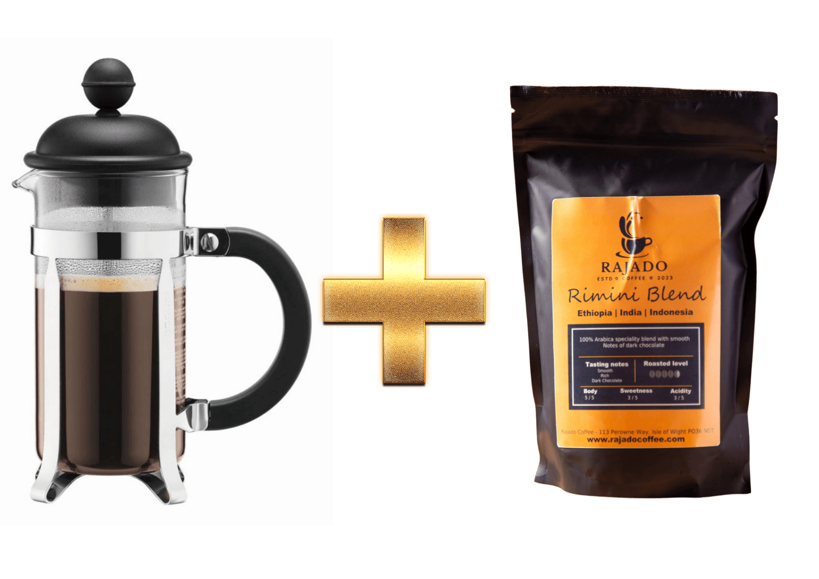 Bodum Cafetiere Coffee Bundle - Rajado Coffee