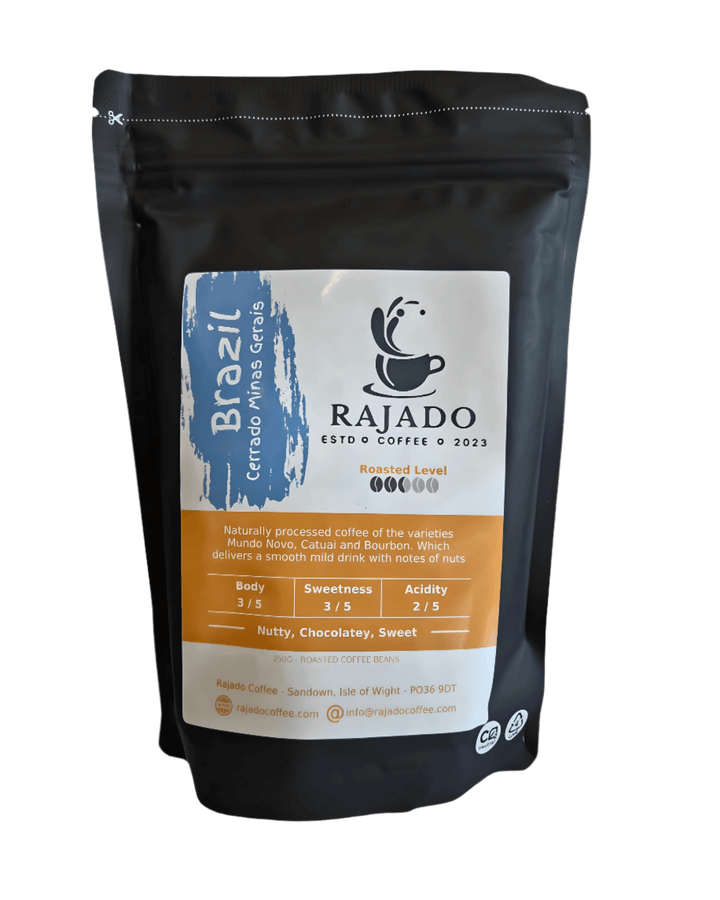 Single Origin Coffee Blend & Biscuit Break pack featuring Rajado Coffee Brazil.