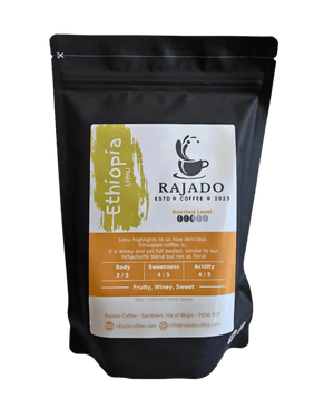 Single Origin Coffee Blend & Biscuit Break pack featuring Rajado Coffee's Ethiopia Limu.
