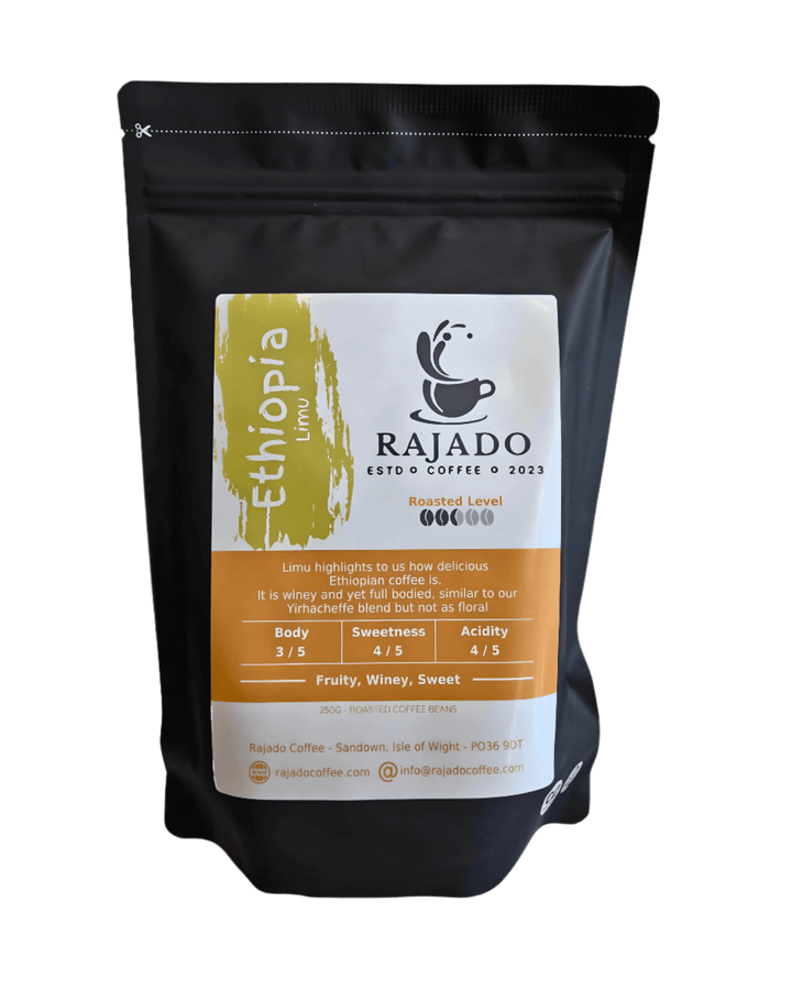 Single Origin Coffee Blend & Biscuit Break pack featuring Rajado Coffee's Ethiopia Limu.