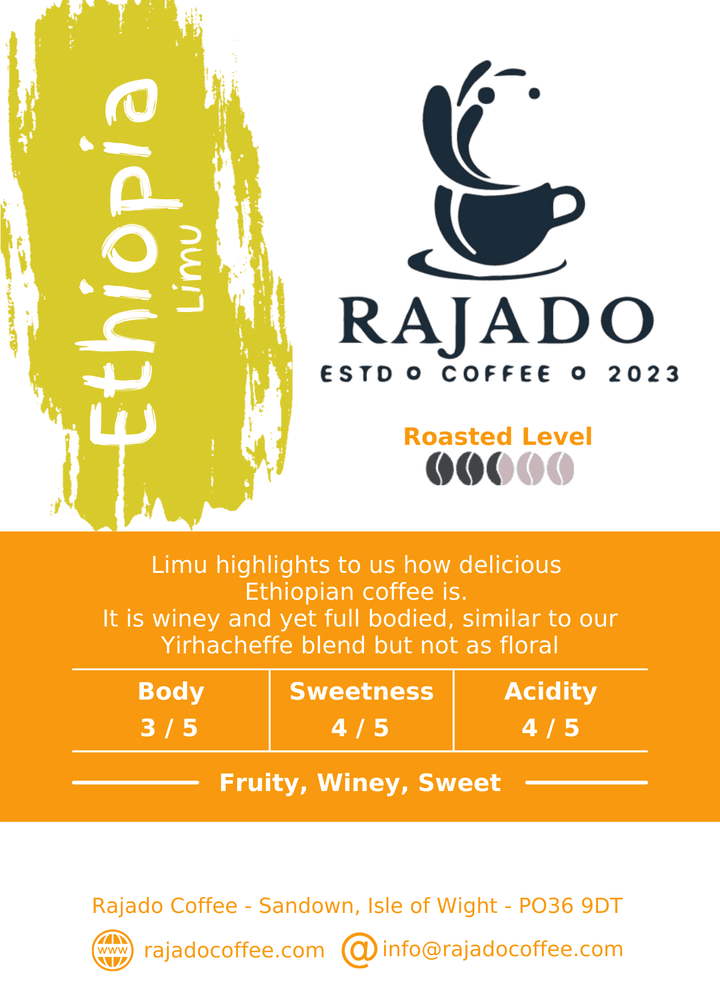 Ethiopia Limu - Rajado Coffee