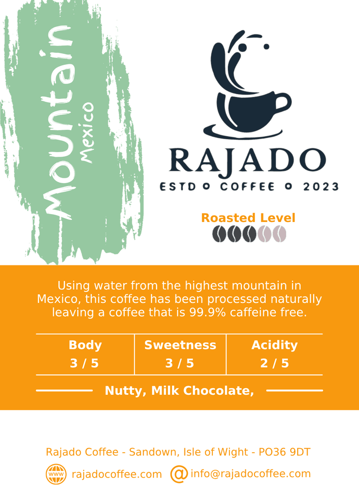 Mountain Mexico Decaf (NEW BLEND) - Rajado Coffee