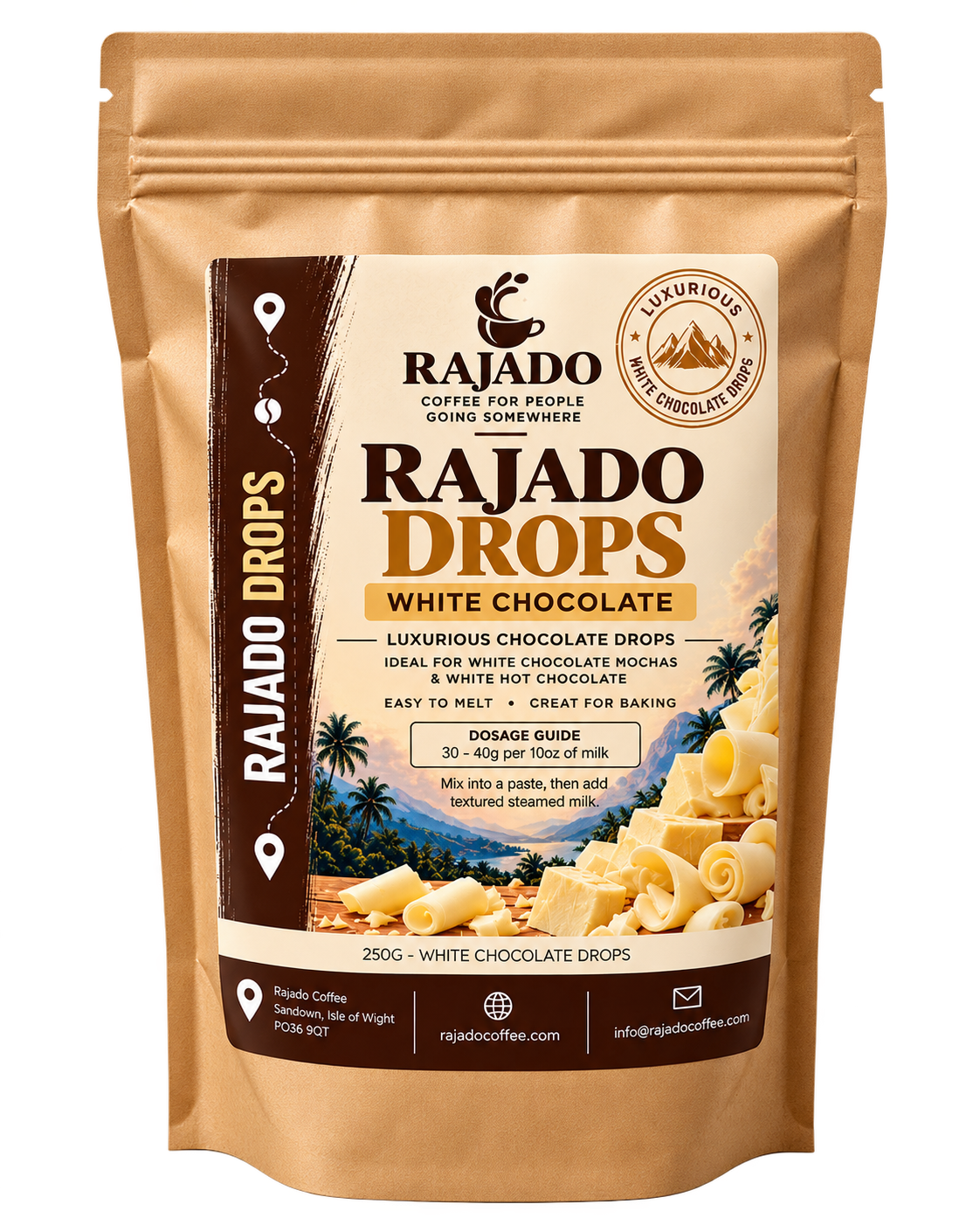 Rajado Drops (White)