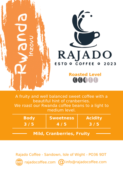 Rwanda - Rajado Coffee