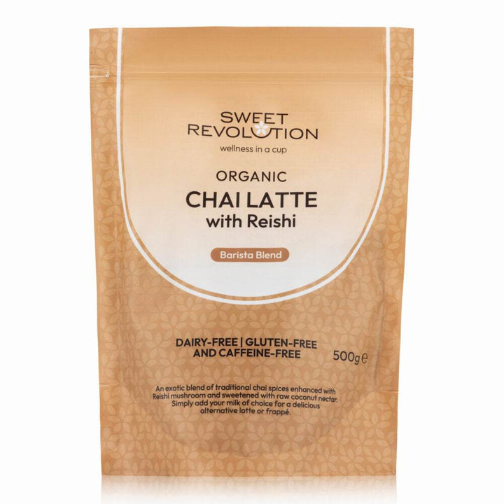Organic Chai Latte With Reishi - Rajado Coffee