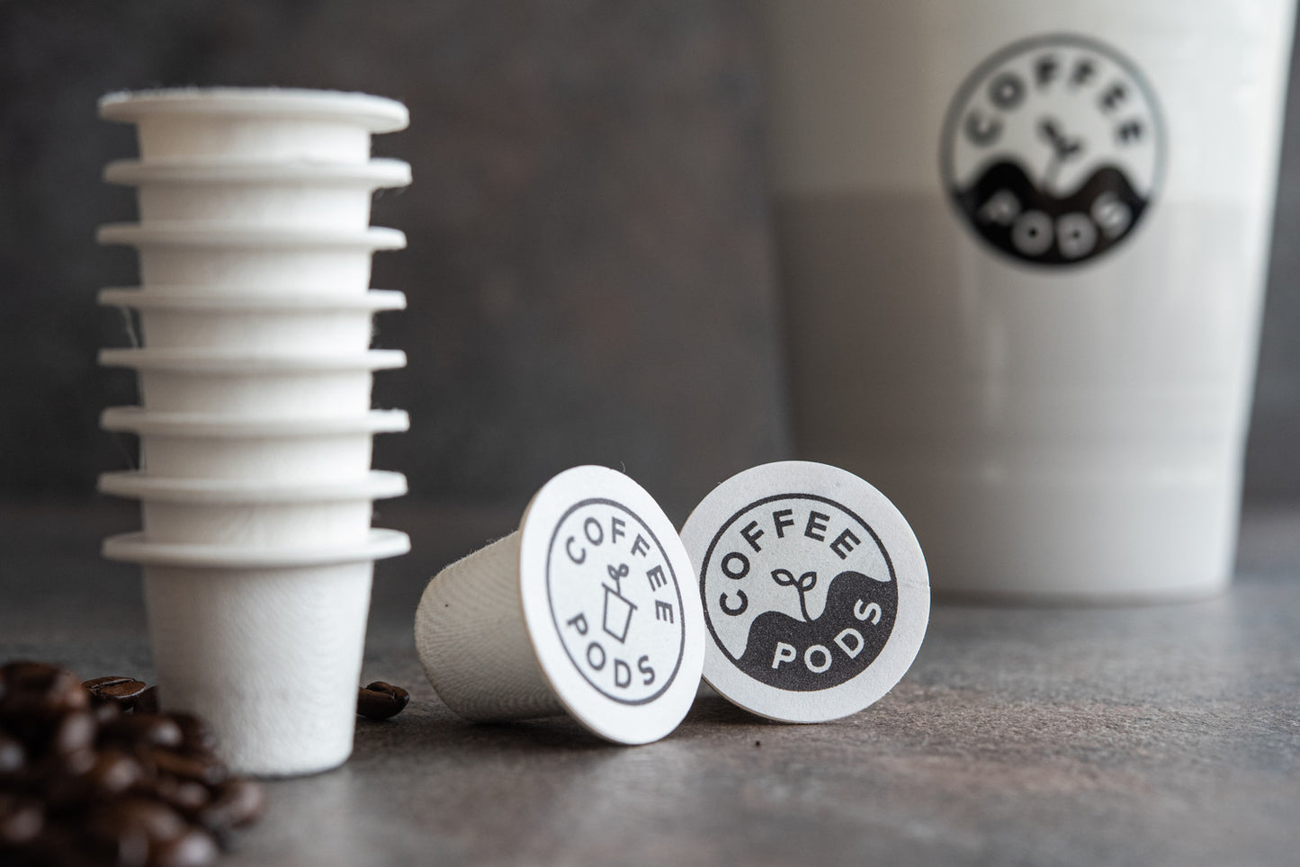 home-compostable coffee pods - refill pack