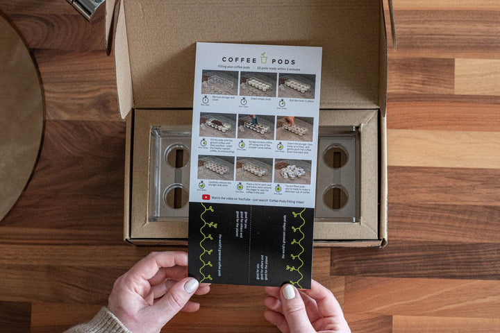 Home-Compostable Coffee Pods - Starter Pack - Rajado Coffee